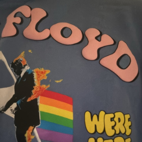 Pink floyd “wish you were here” matching hoodie and jogger sweatpants - Picture 4 of 11